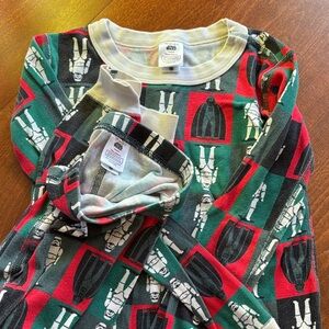 Hanna Andersson Kids Star Wars Pajama Set - Red, Green, Black